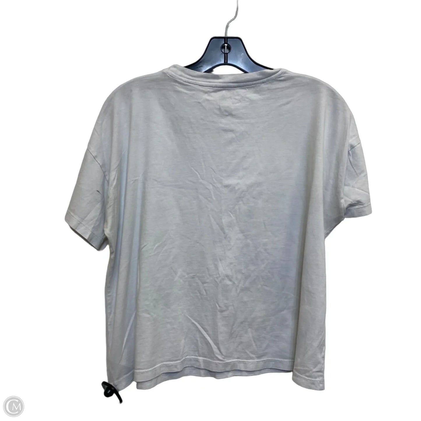 Top Short Sleeve Basic By Christian Siriano In Grey, Size: L