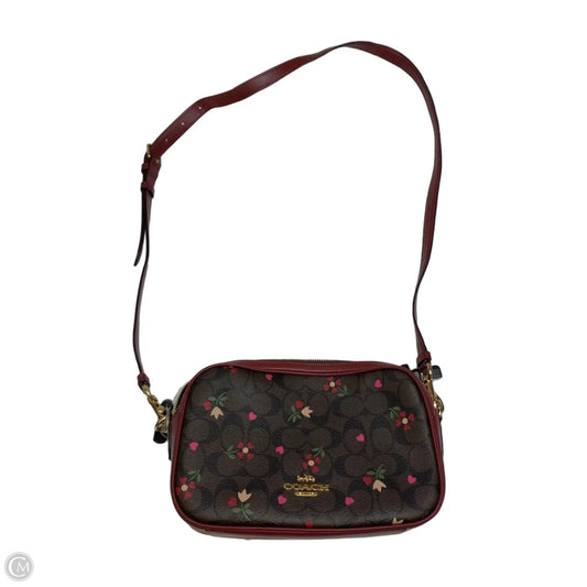 Crossbody Designer By Coach, Size: Medium