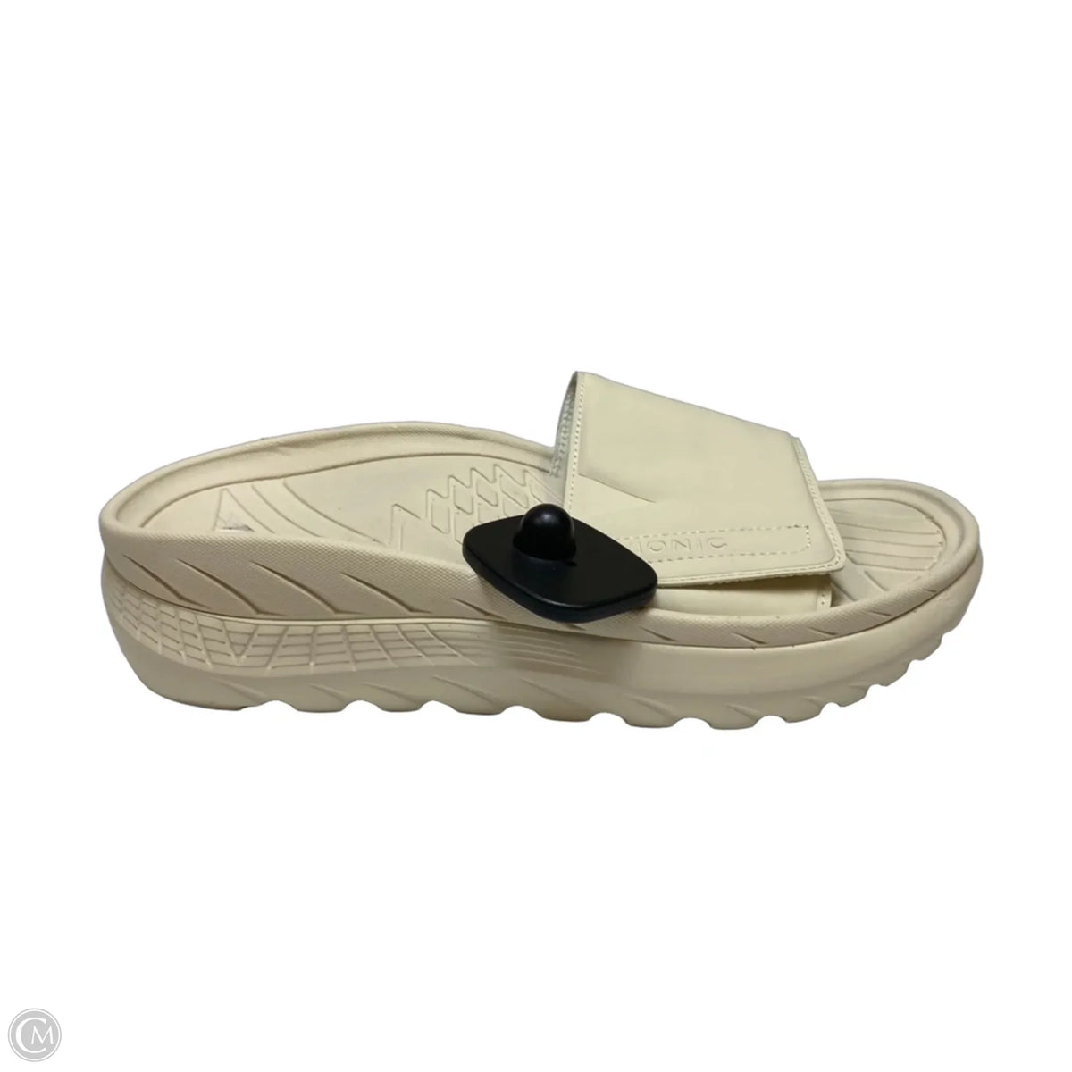 Sandals Flats By Vionic In Cream, Size: 7