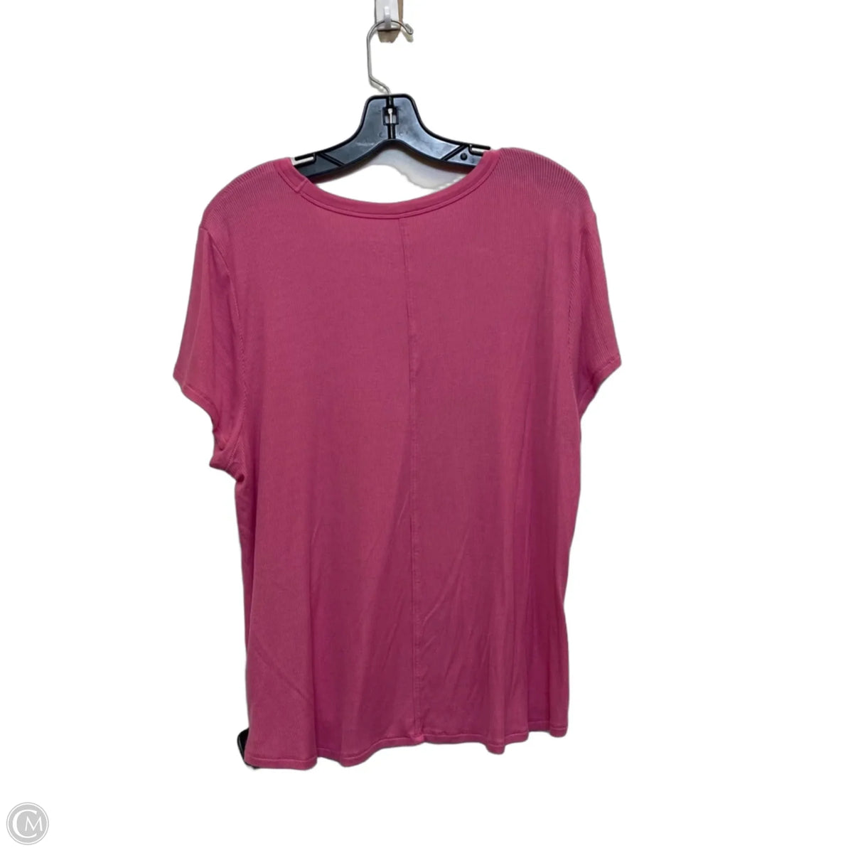 Top Short Sleeve Basic By American Eagle In Pink, Size: Xxl
