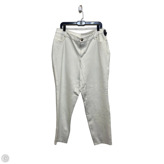 Pants Other By Cato In Cream, Size: 18