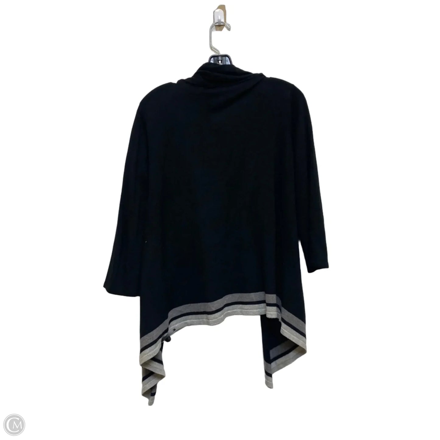 Cardigan By Red In Black & Grey, Size: L