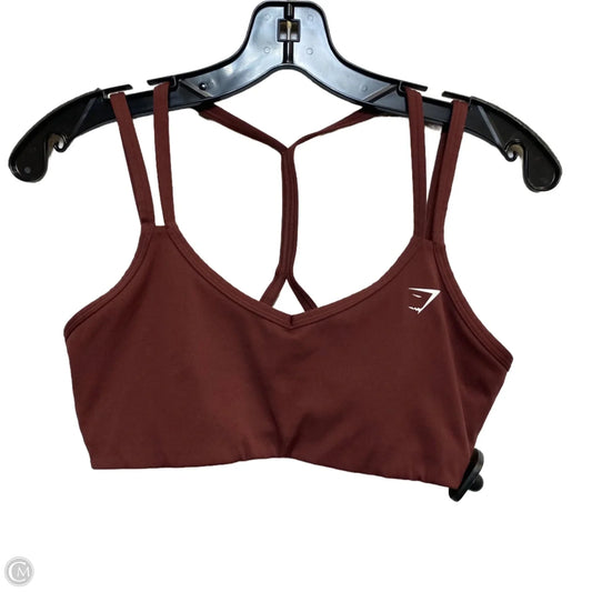 Athletic Bra By Gym Shark In Red, Size: M