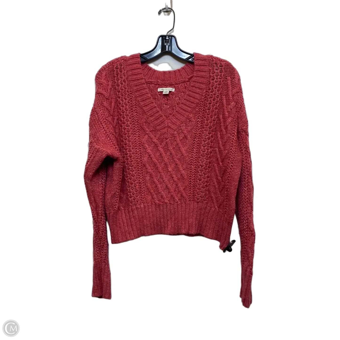 Sweater By American Eagle In Pink, Size: L