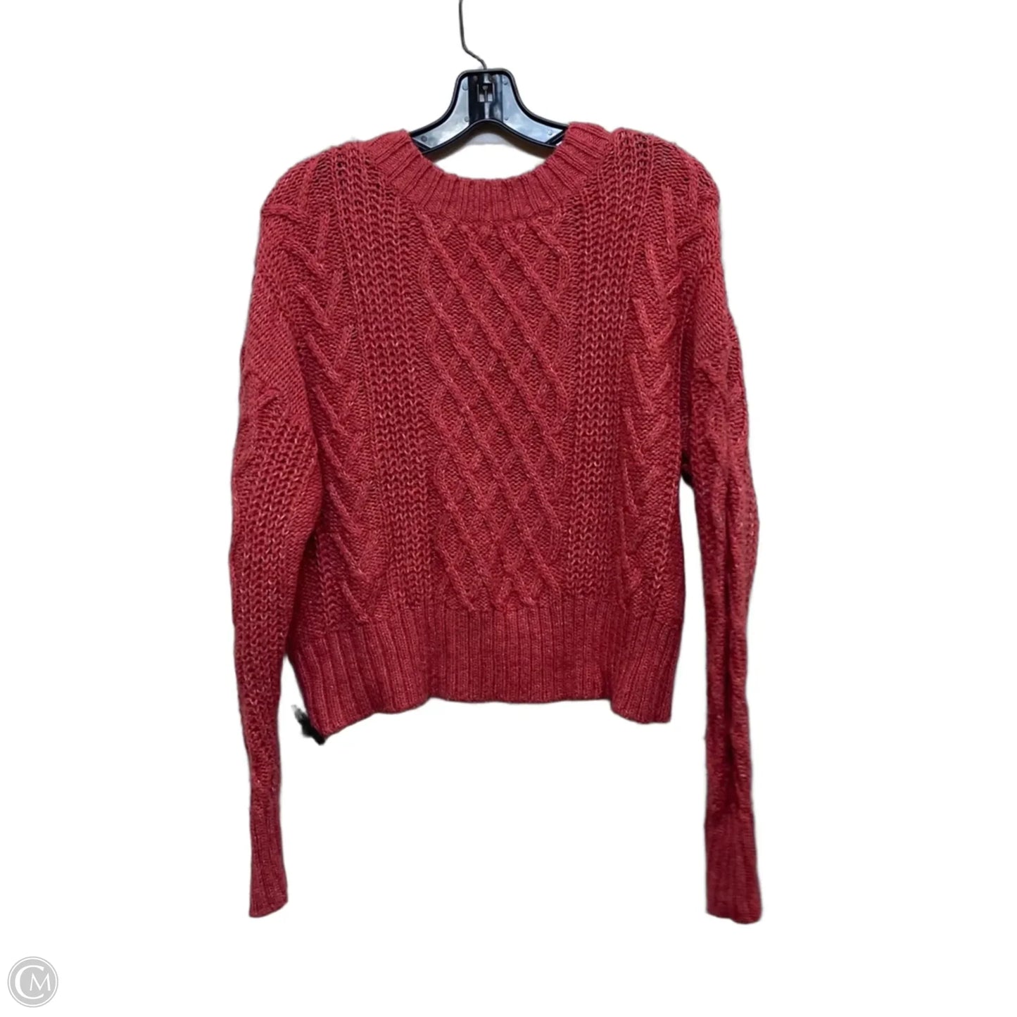 Sweater By American Eagle In Pink, Size: L