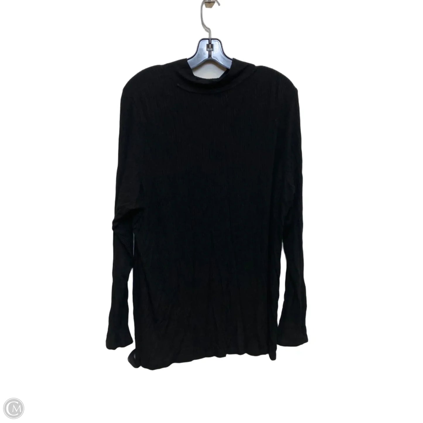 Top Long Sleeve Basic By Rachel Zoe In Black, Size: 2x