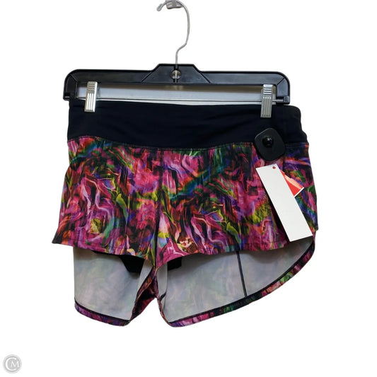 Athletic Shorts Designer By Lululemon In Multi-colored, Size: M