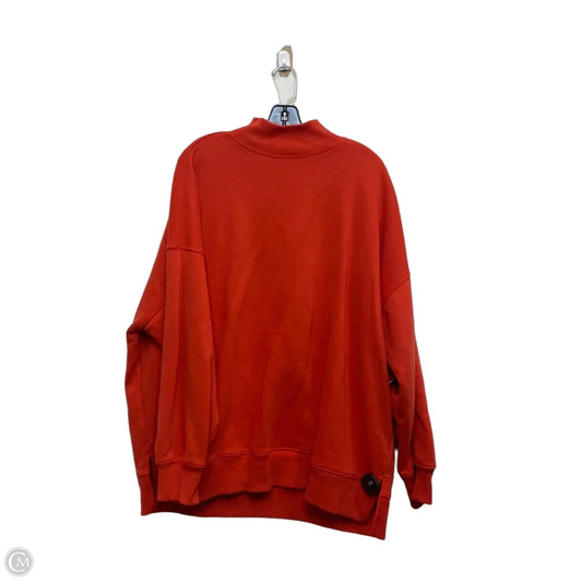 Sweatshirt Collar By American Eagle In Orange, Size: Xl