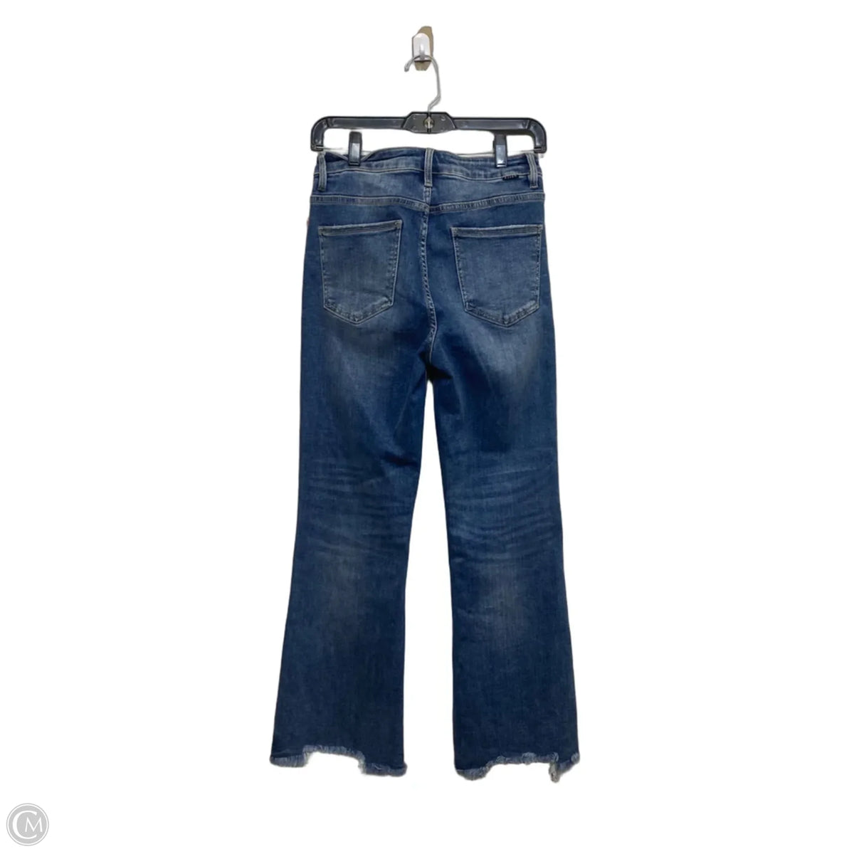 Jeans Straight By Risen In Blue Denim, Size: 4