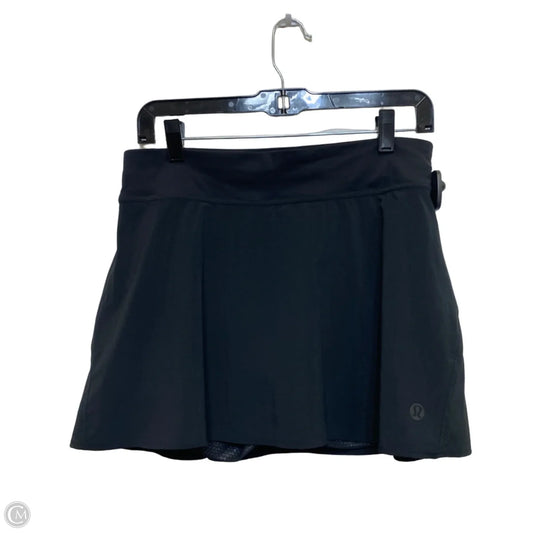 Athletic Shorts Designer By Lululemon In Black, Size: M