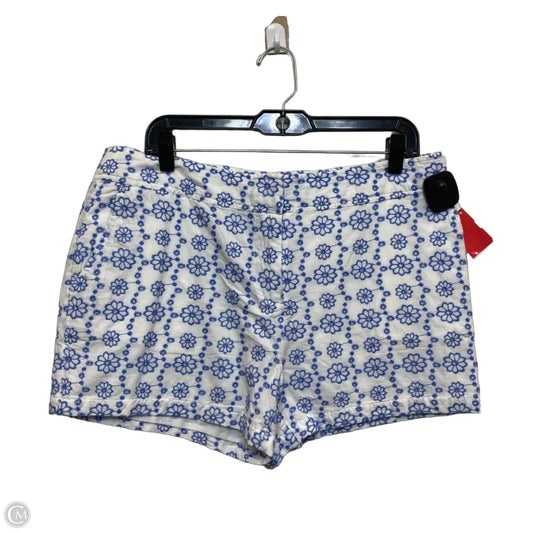 Skirt Mini & Short Designer By Vineyard Vines In Blue & White, Size: L