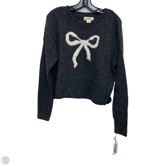 Sweater By Jessica Simpson In Grey, Size: L