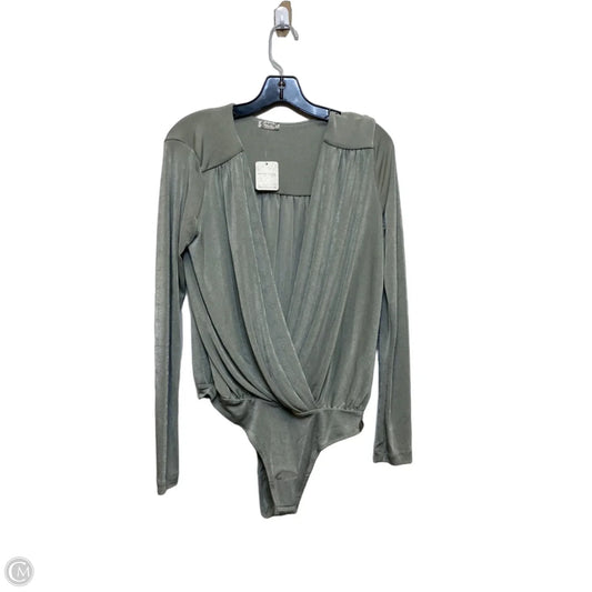 Bodysuit By Free People In Green, Size: M