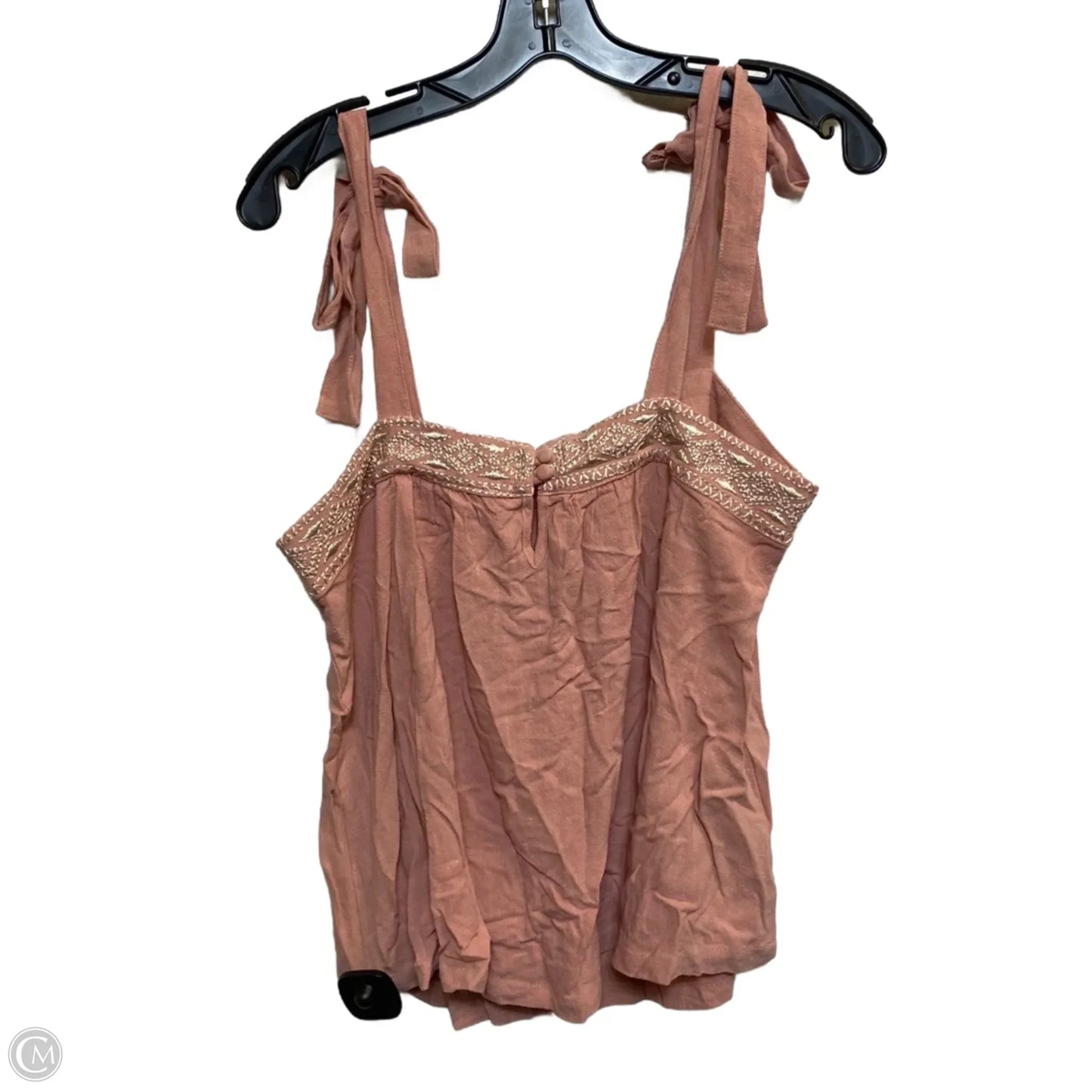 Top Sleeveless By Kori America In Pink, Size: M