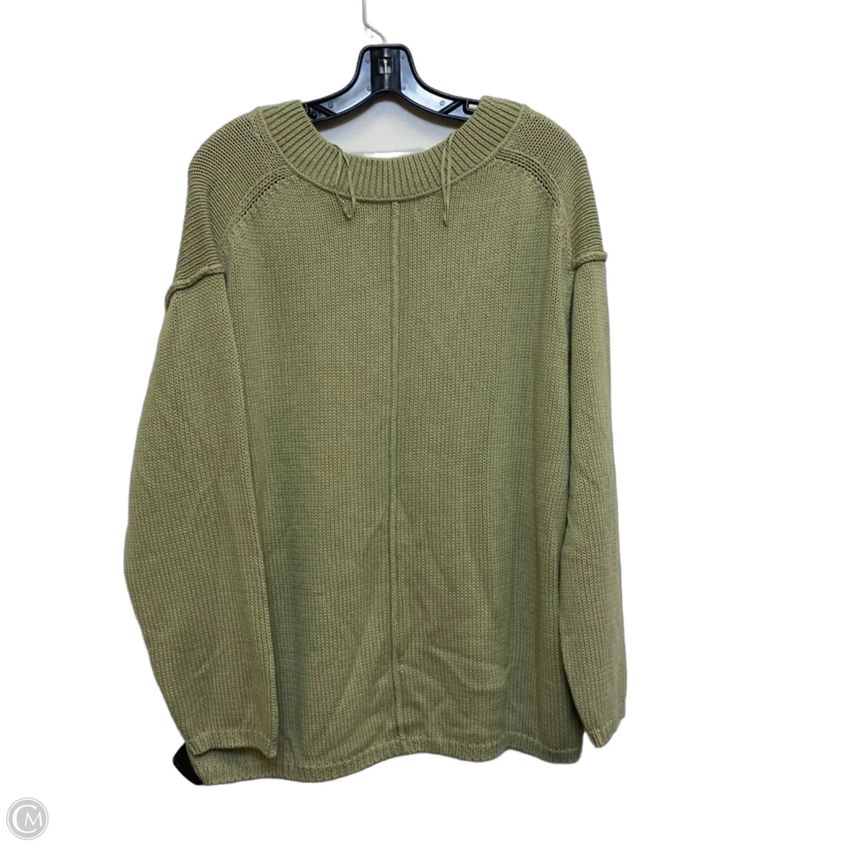 Sweater By American Eagle In Green, Size: Xs