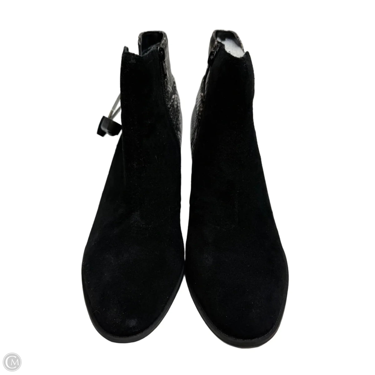 Boots Ankle Heels By Vionic In Black, Size: 9.5