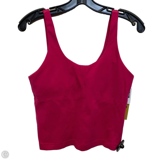 Athletic Bra By Lululemon In Pink, Size: M