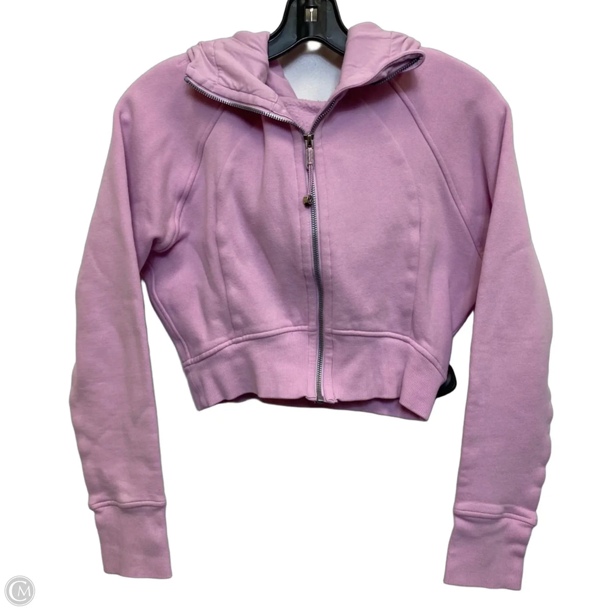 Athletic Jacket By Lululemon In Pink, Size: S