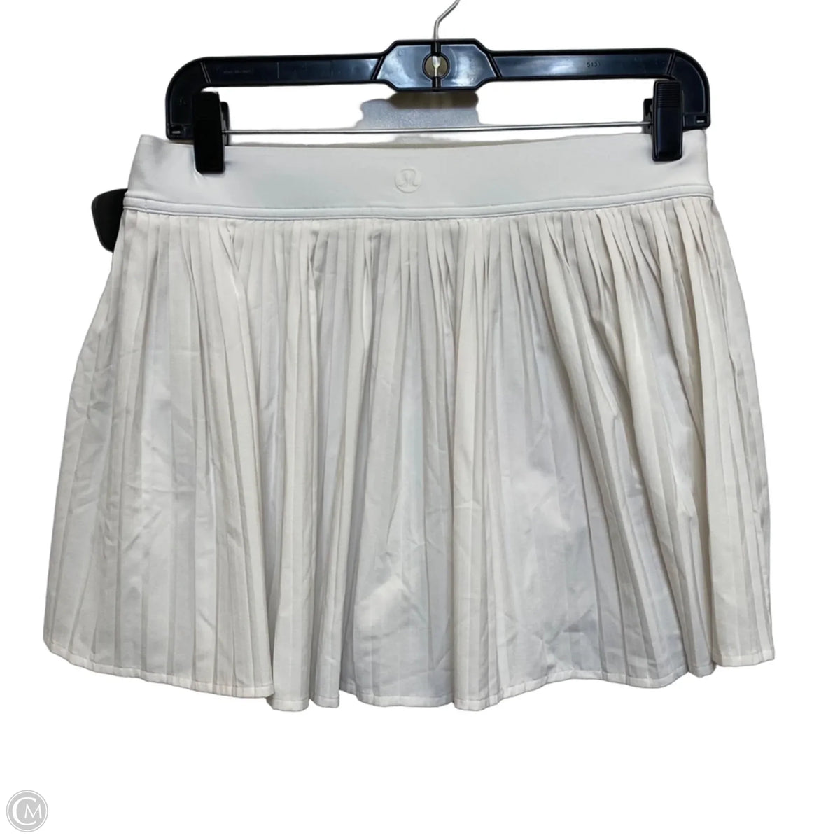 Athletic Skort By Lululemon In White, Size: M