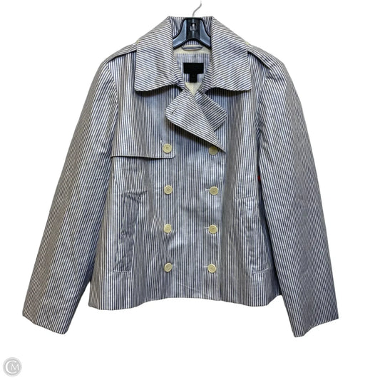 Jacket Other By J. Crew In Blue & White, Size: Xl