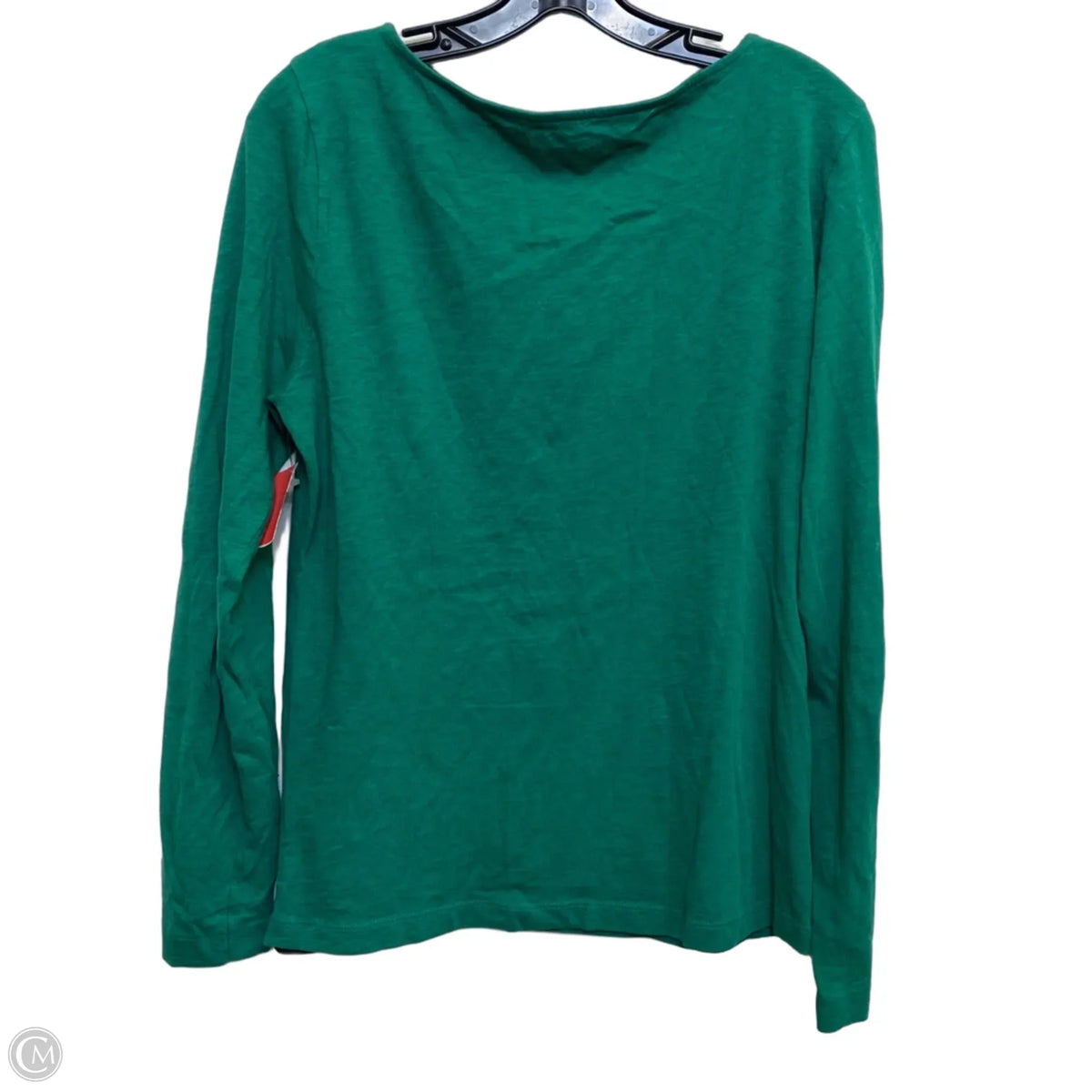Top Long Sleeve Basic By J. Crew In Green, Size: L