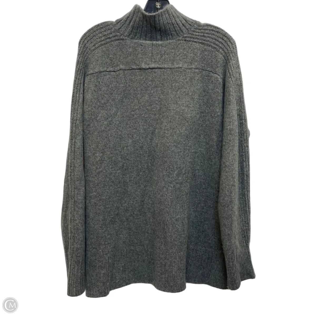 Sweater By Loft In Grey, Size: L