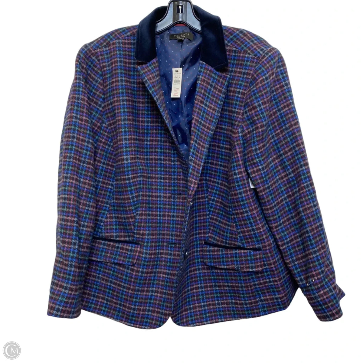 Blazer By Talbots In Blue, Size: 2x
