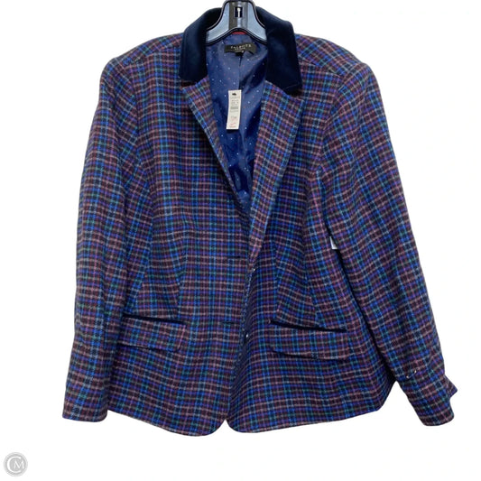 Blazer By Talbots In Blue, Size: 2x