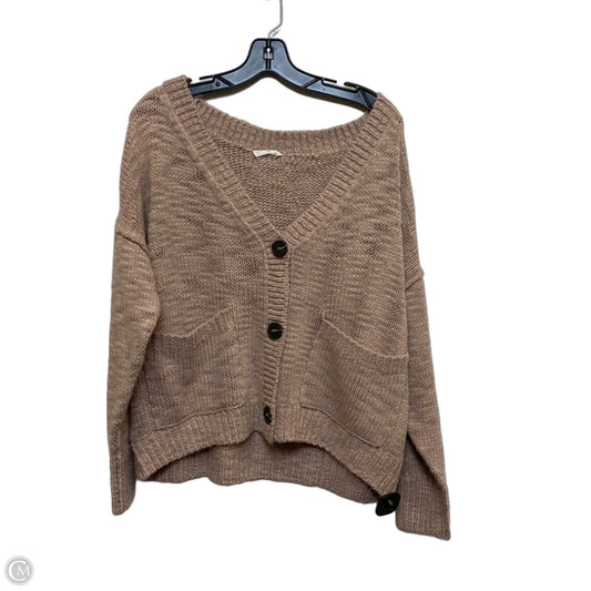 Sweater Cardigan By Sophie Rue In Pink, Size: M