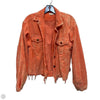 Jacket Shirt By Pol In Orange, Size: S
