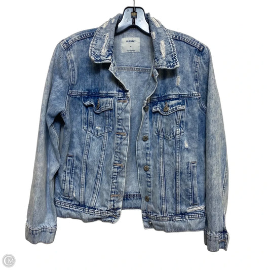 Jacket Denim By Old Navy In Blue Denim, Size: M