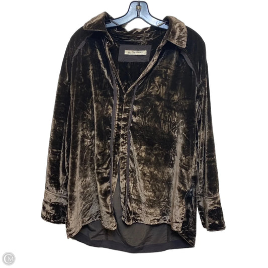 Top Long Sleeve By We The Free In Brown, Size: M