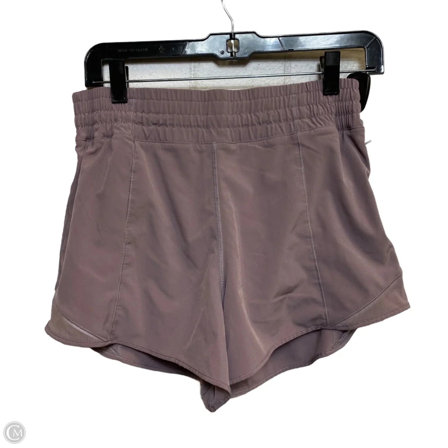 Athletic Shorts By Lululemon In Purple, Size: M