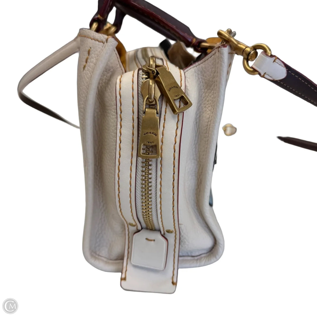 Crossbody Designer By Coach, Size: Medium