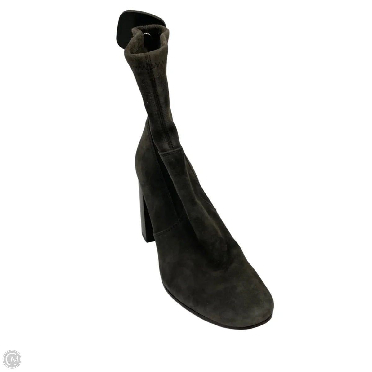 Boots Designer By Frye In Grey, Size: 6.5