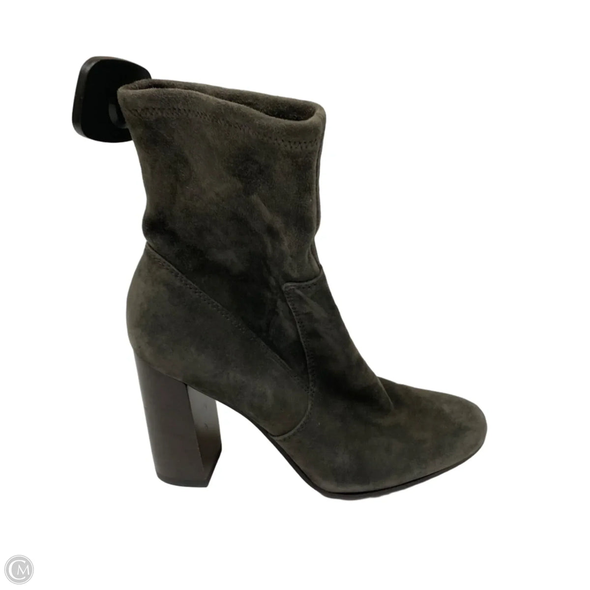 Boots Designer By Frye In Grey, Size: 6.5