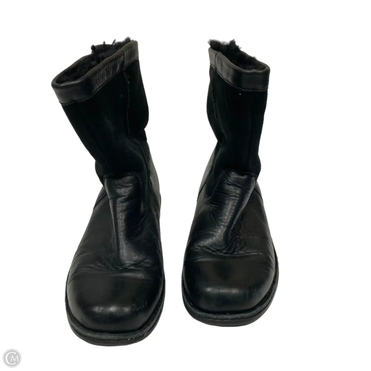 Boots Designer By Ugg In Black, Size: 6