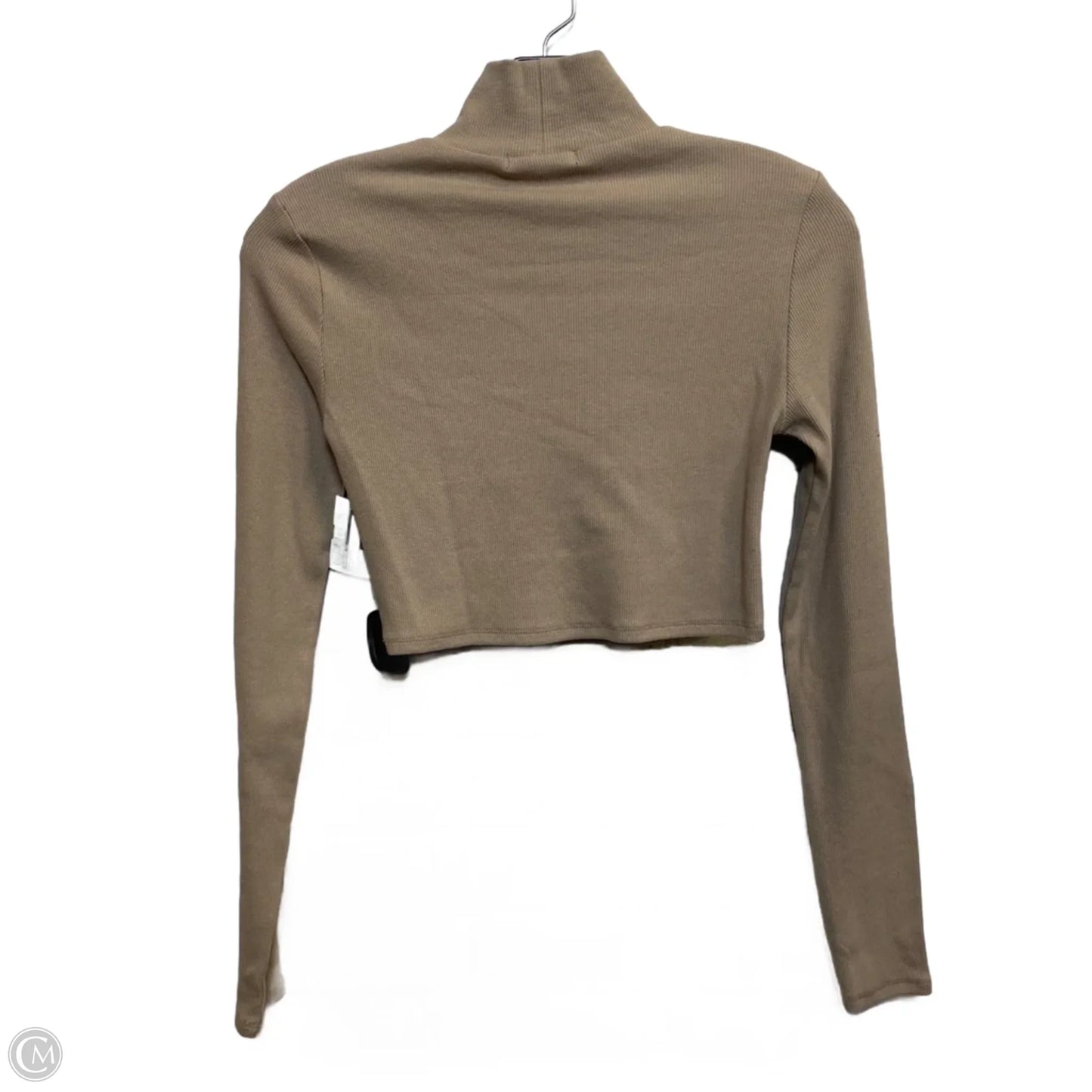 Top Long Sleeve Basic By Forever 21 In Brown, Size: S