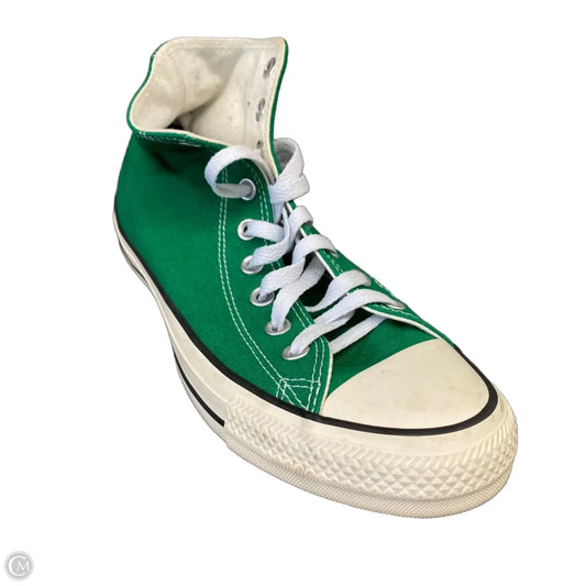 Shoes Sneakers By Converse In Green, Size: 9.5