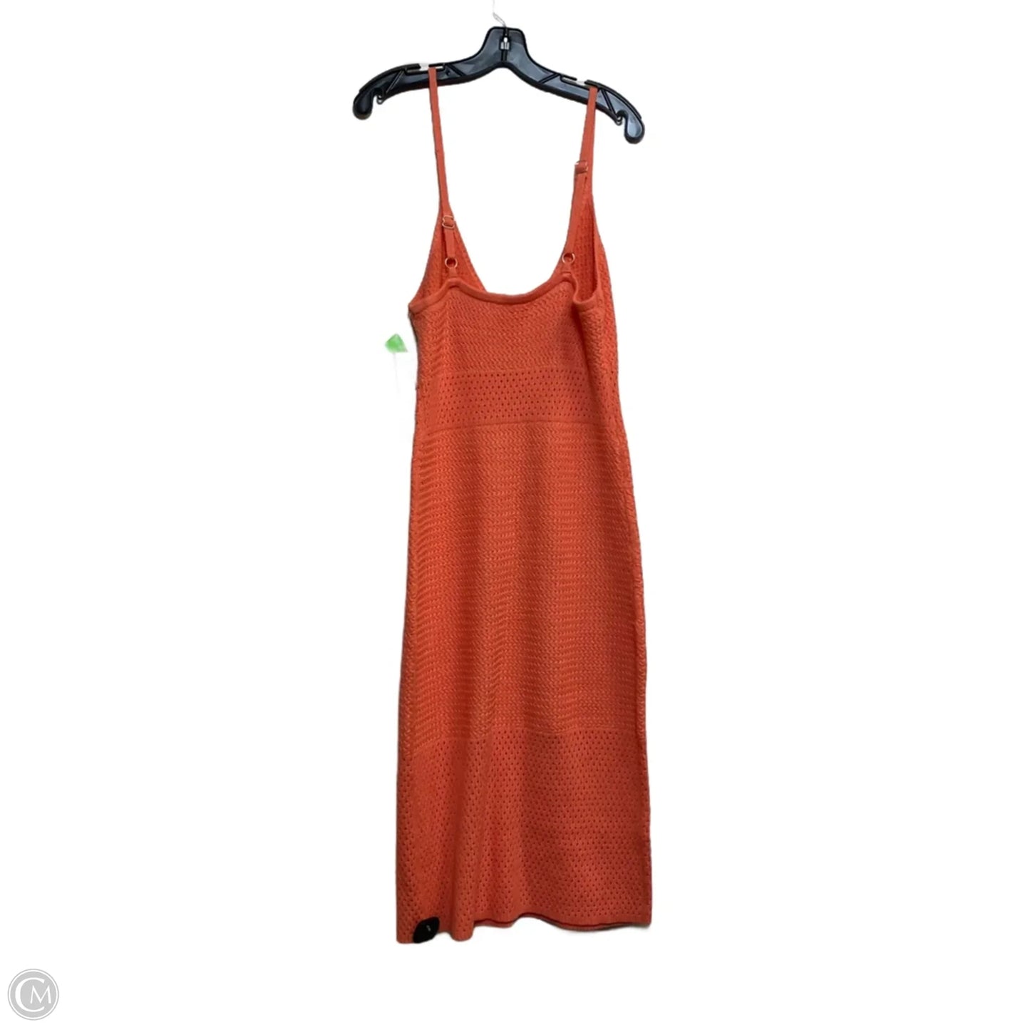 Dress Sweater By Madden Nyc In Orange, Size: L