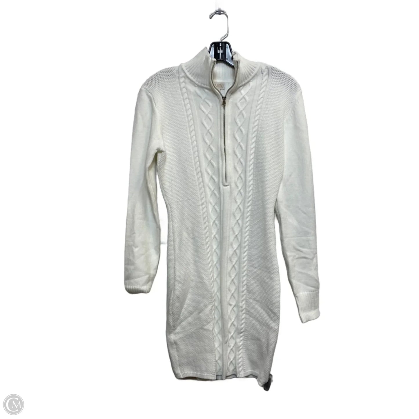 Dress Sweater By J For Justify In White, Size: L