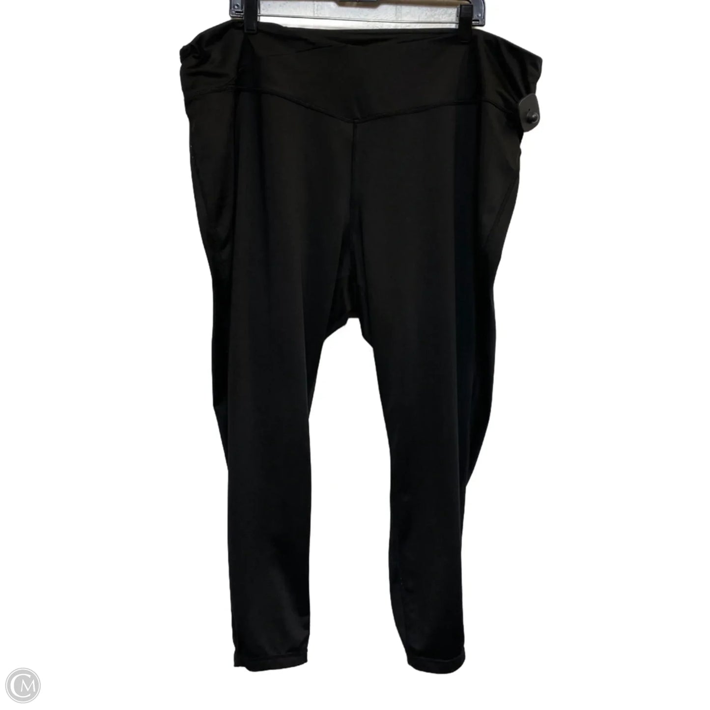 Athletic Leggings By Crown And Ivy In Black, Size: 4x