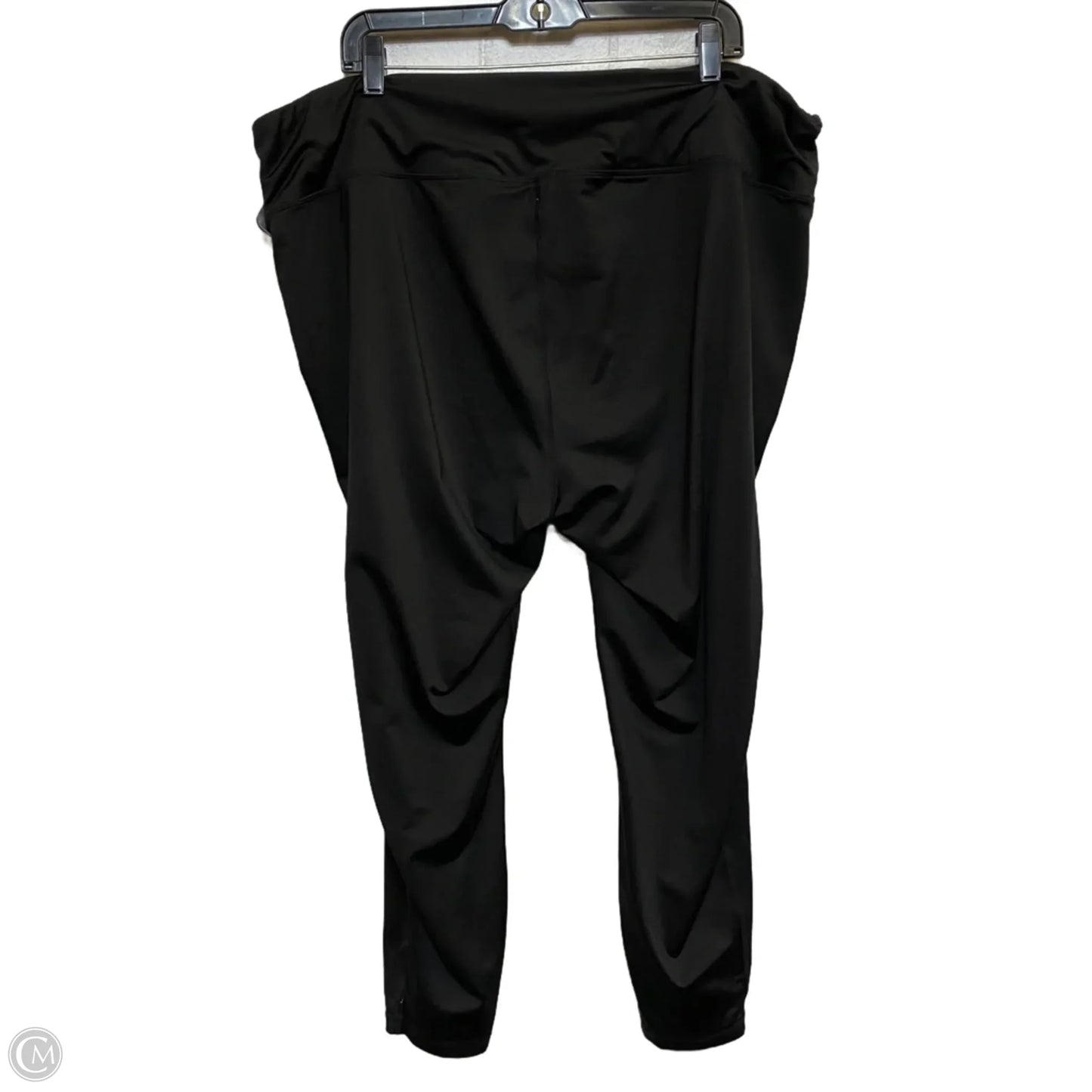 Athletic Leggings By Crown And Ivy In Black, Size: 4x