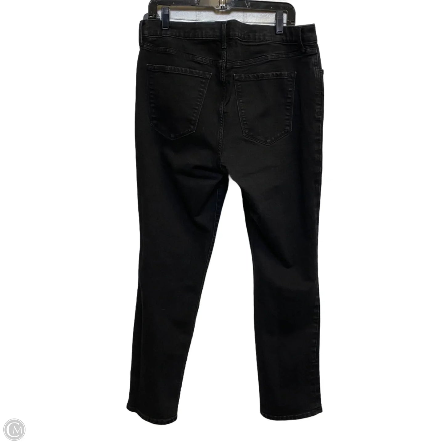 Jeans Straight By Old Navy In Black, Size: 14