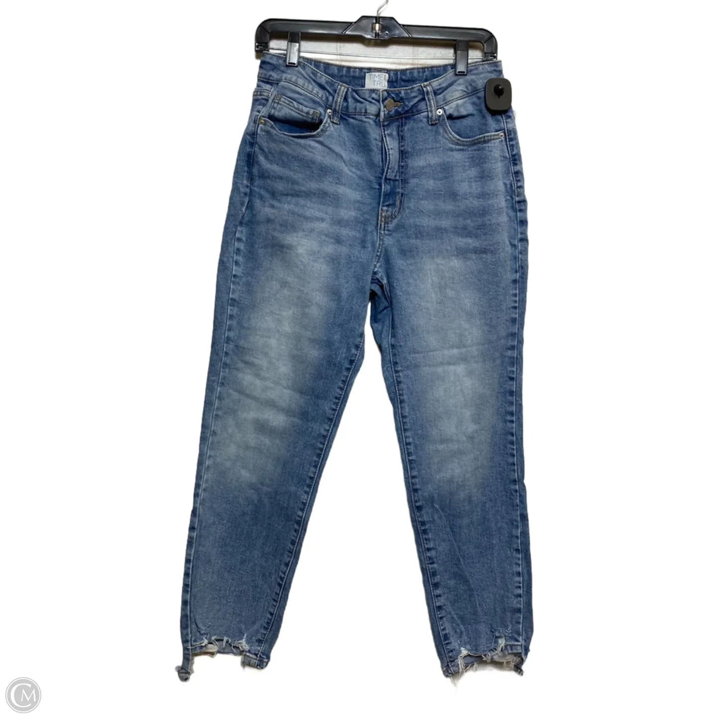 Jeans Straight By Time And Tru In Blue, Size: 8