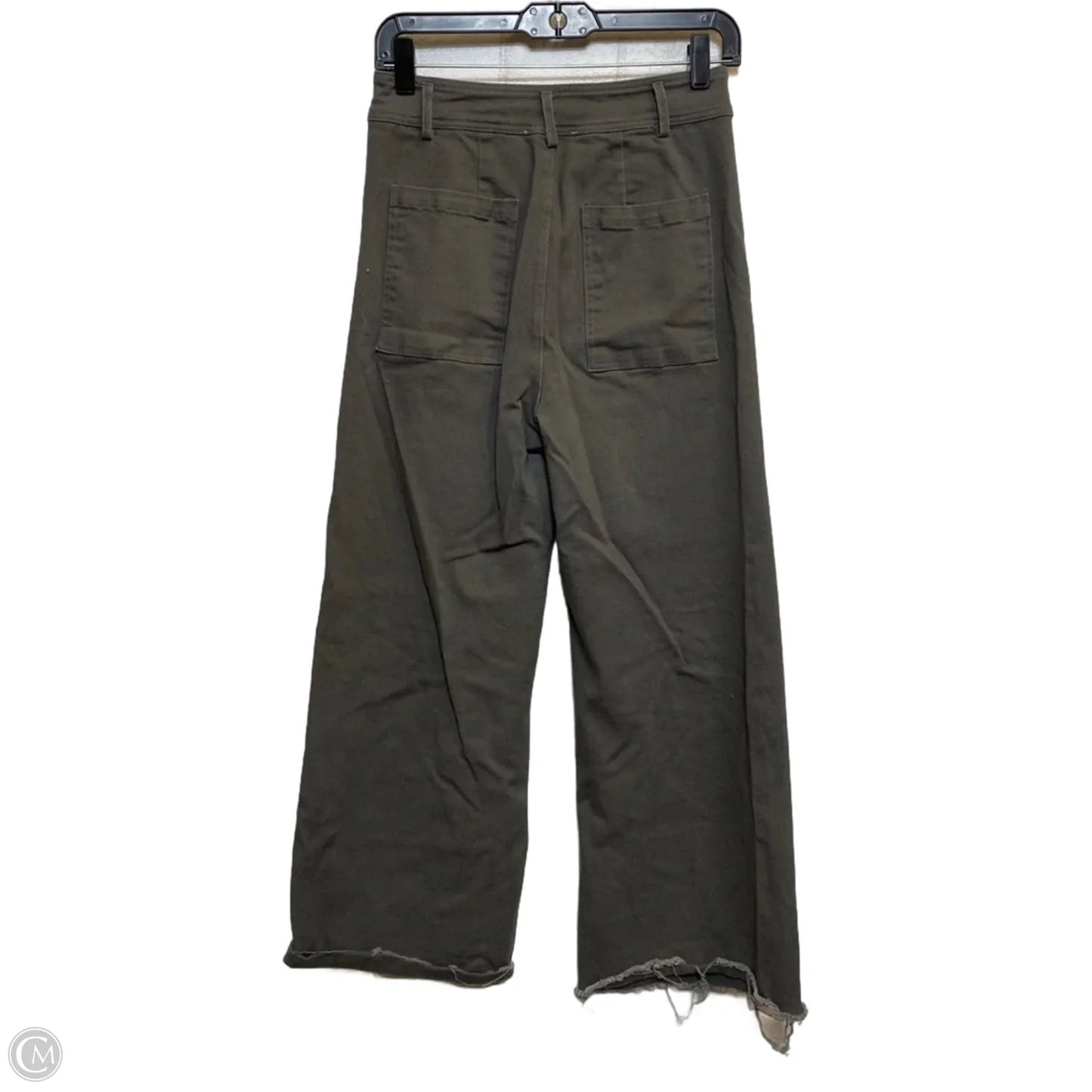 Jeans Wide Leg By Vanilla Bay In Green, Size: L