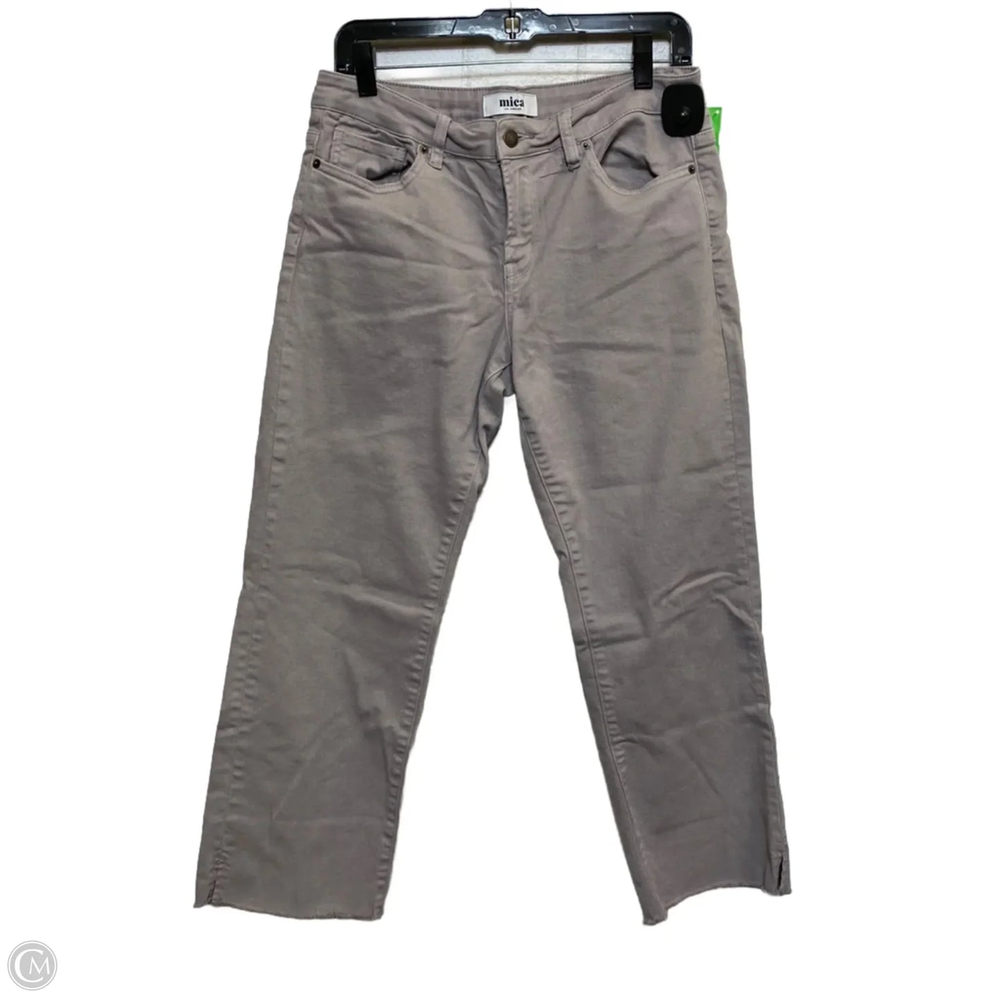 Jeans Cropped By Micas In Purple, Size: 8