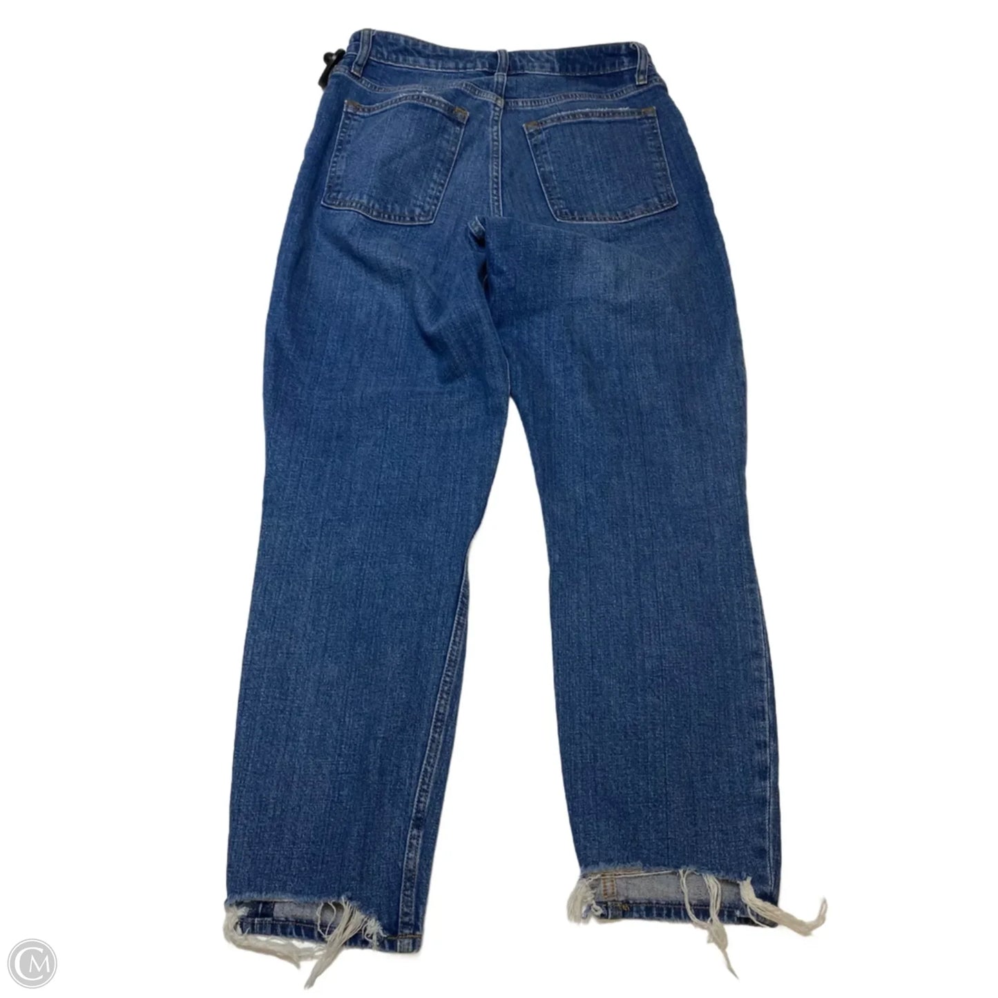 Jeans Straight By Abercrombie And Fitch In Blue Denim, Size: 6