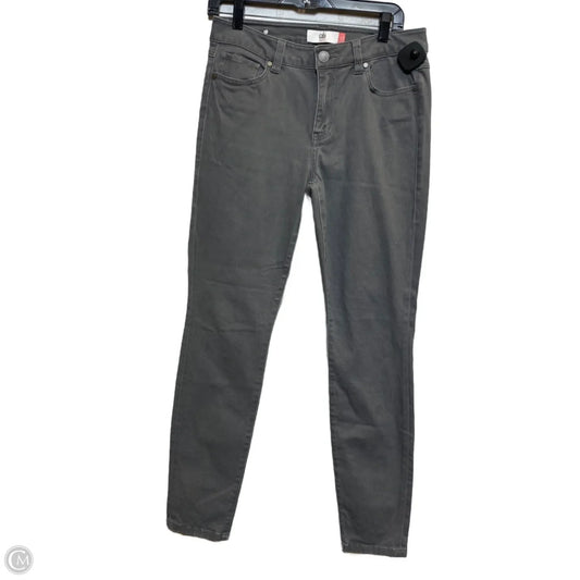 Jeans Skinny By Cabi In Grey, Size: 8