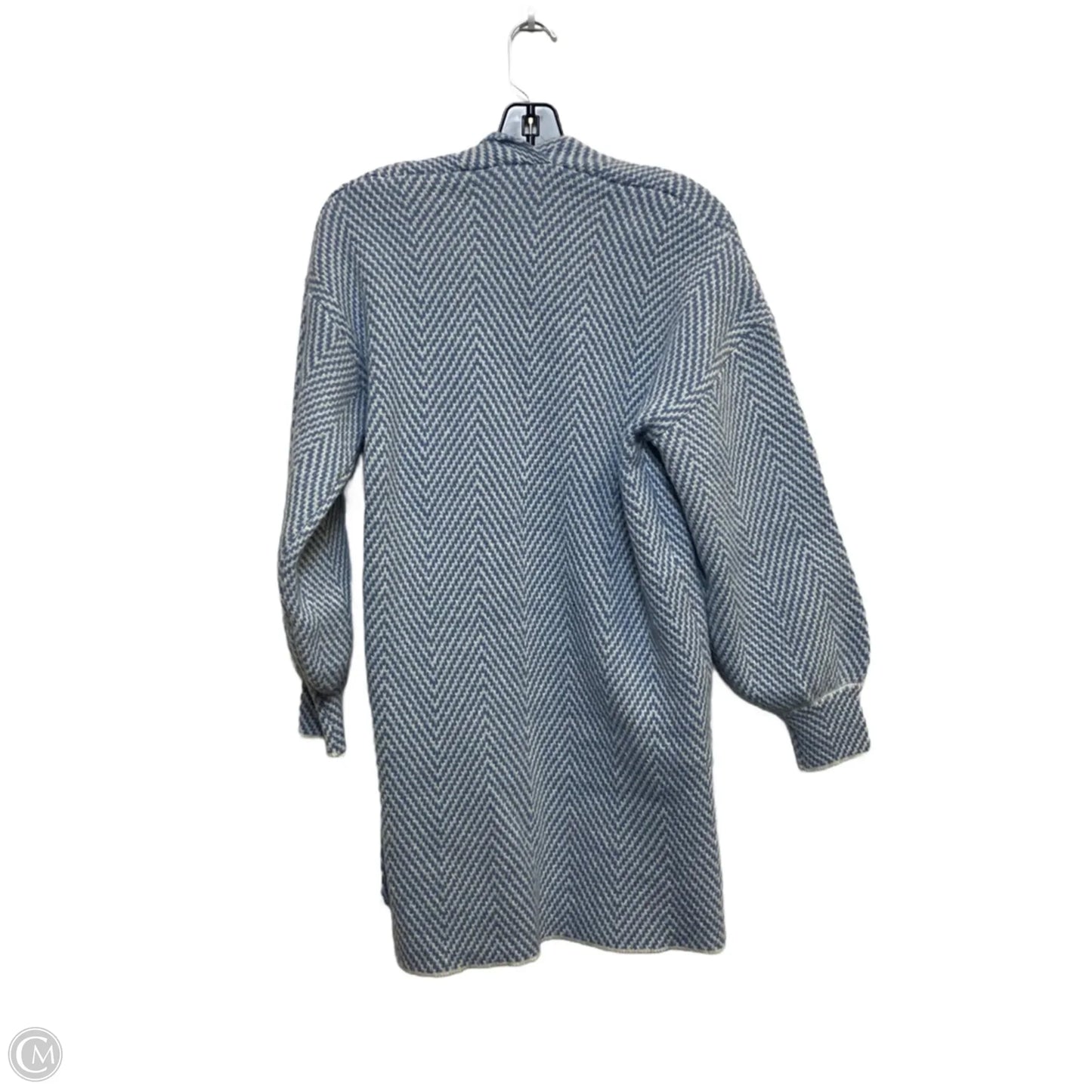 Sweater Cardigan By Emery Rose In Blue, Size: M